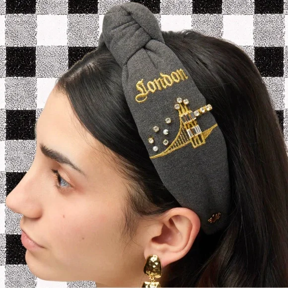 Lele Sadoughi | Accessories | Lele Sadoughi London Charcoal  display picture 2